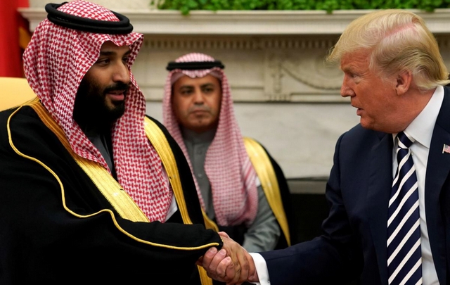 ترامب يهاتف ولي عهد السعودية