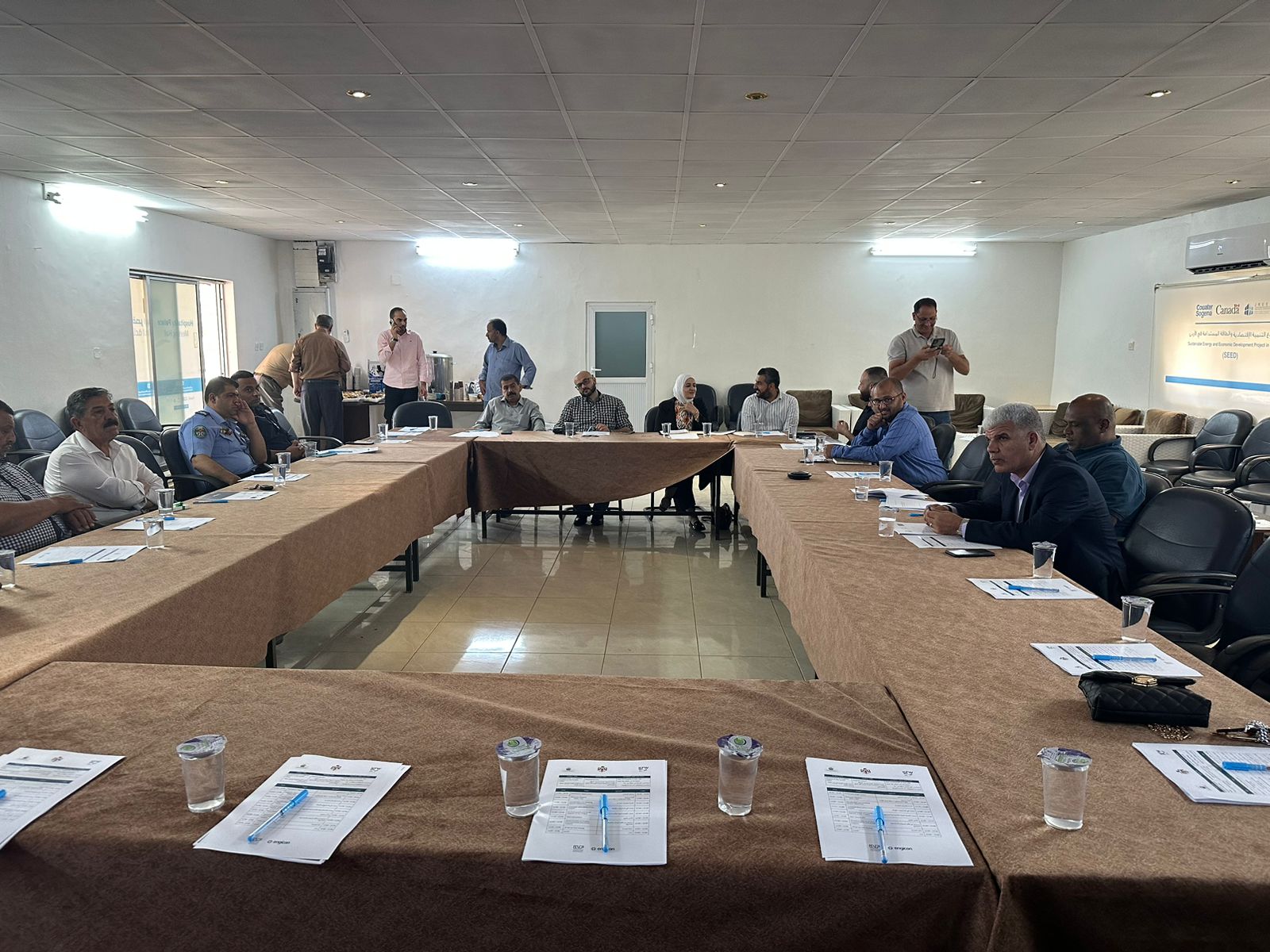 سلطة وادي الأردن تعقد جلسة تشاورية حول مشروع إعادة تأهيل أنظمة الري 